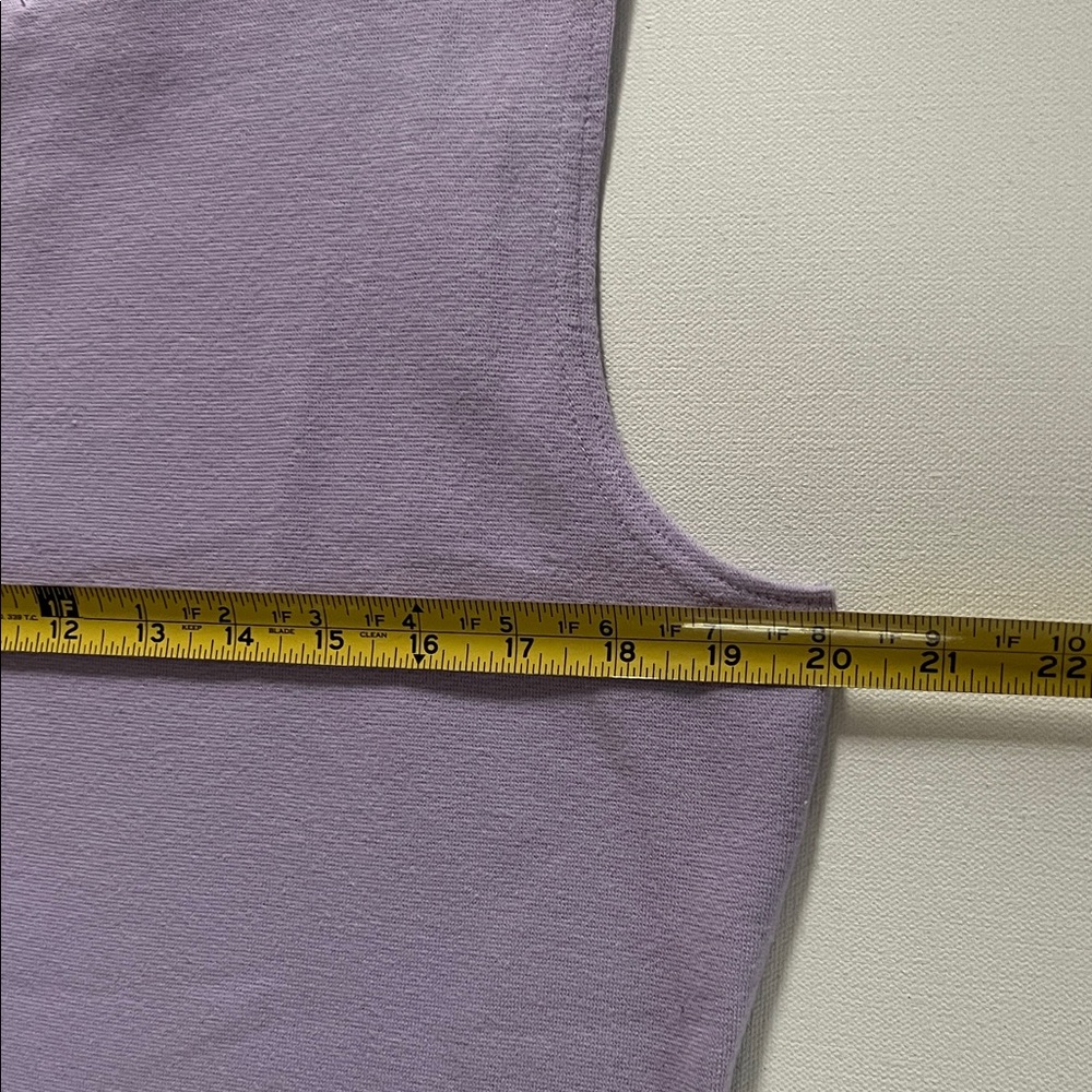 Basic Necessities Lavender Sleeveless Women's Top - XL - Picture 5 of 7